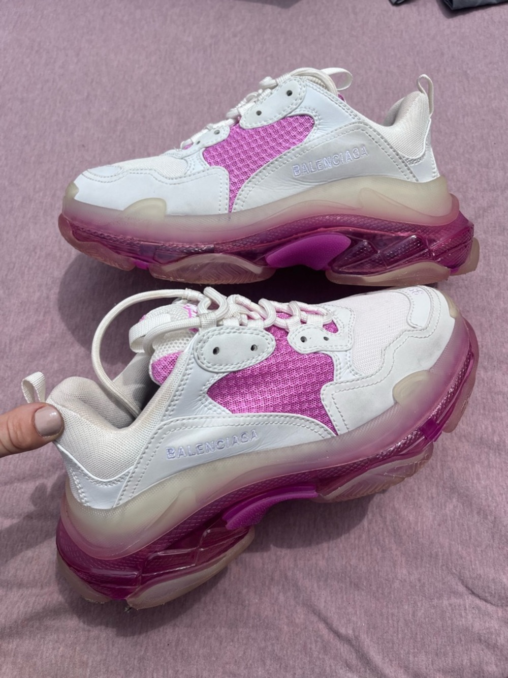Balenciaga tripleS clear sole 39